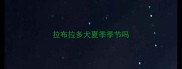 拉布拉多犬夏季季节吗