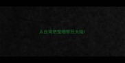 从台湾把宠物带回大陆