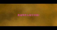 泰迪狗怎么给它洗脸