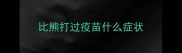 比熊打过疫苗什么症状