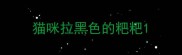 猫咪拉黑色的粑粑