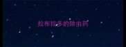 拉布拉多的除虫药