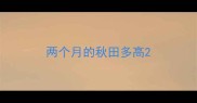 两个月的秋田多高