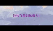 边牧飞盘训练借力