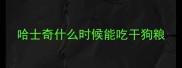 哈士奇什么时候能吃干狗粮