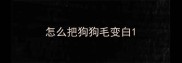 怎么把狗狗毛变白