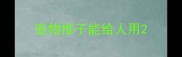 宠物推子能给人用