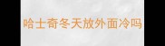 哈士奇冬天放外面冷吗