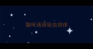 猫咪滴液驱虫挠痒