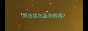 黑色边牧蓝色眼睛