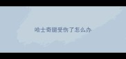 哈士奇腿受伤了怎么办