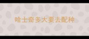 哈士奇多大要去配种