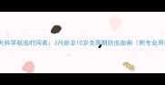 比特犬幼犬科学驱虫时间表3月龄至10岁全周期防虫指南附专业用药方案