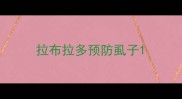 拉布拉多预防虱子