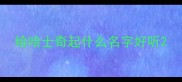 给哈士奇起什么名字好听