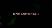 拉布拉多乱吃东西呕吐