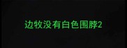 边牧没有白色围脖