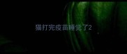 猫打完疫苗睡觉了