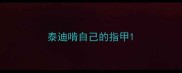 泰迪啃自己的指甲