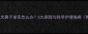 拉布拉多犬鼻子发花怎么办5大原因与科学护理指南附图解