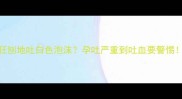 拉布拉多怀孕期间疯狂刨地吐白色泡沫孕吐严重到吐血要警惕兽医亲授保胎全攻略