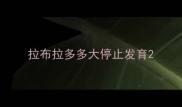 拉布拉多多大停止发育