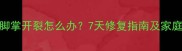 夏季狗狗脚掌开裂怎么办7天修复指南及家庭护理方法
