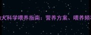两个月大比熊幼犬科学喂养指南营养方案喂养频率与注意事项全