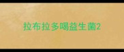 拉布拉多喝益生菌