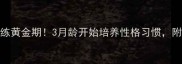 雪纳瑞幼犬训练黄金期3月龄开始培养性格习惯附新手避坑指南