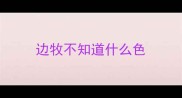 边牧不知道什么色