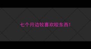 七个月边牧喜欢咬东西