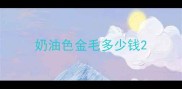 奶油色金毛多少钱