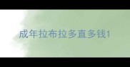 成年拉布拉多直多钱