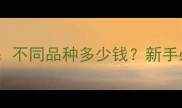 宠物兔价格全不同品种多少钱新手必看饲养指南