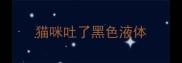 猫咪吐了黑色液体