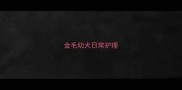 金毛幼犬日常护理