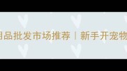 西安宠物用品批发市场推荐新手开宠物店必看指南