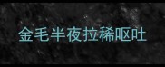 金毛半夜拉稀呕吐