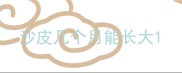 沙皮几个月能长大