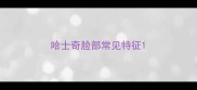 哈士奇脸部常见特征