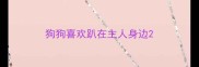 狗狗喜欢趴在主人身边