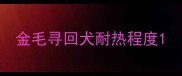 金毛寻回犬耐热程度