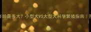 小狗最佳繁殖年龄是多大小型犬VS大型犬科学繁殖指南别让爱宠遭罪
