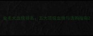 金毛犬血统排名五大顶级血统与选购指南