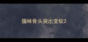 猫咪骨头突出变软