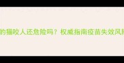 打完狂犬疫苗的猫咬人还危险吗权威指南疫苗失效风险及应急处理