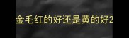 金毛红的好还是黄的好