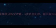 哈士奇如厕训练全攻略5步告别乱尿新手家长必看