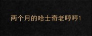 两个月的哈士奇老哼哼